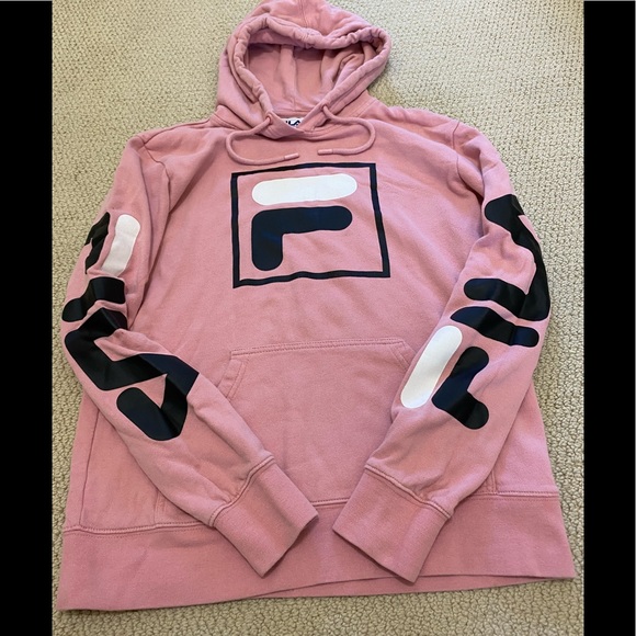Fila Logo Spell Out Hoodie Women’s Small - Picture 6 of 6